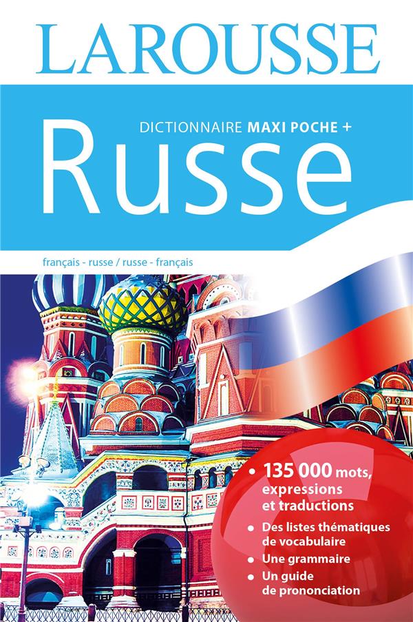 DICTIONNAIRE LAROUSSE MAXI POCHE PLUS RUSSE - XXX - Larousse DICTIONNAIRE LAROUSSE MAXI POCHE PLUS RUSSE - XXX - Larousse