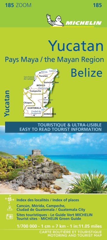 CARTE ZOOM MONDE - YUCATAN ET PAYS MAYA - BELIZE - XXX - MICHELIN CARTE ZOOM MONDE - YUCATAN ET PAYS MAYA - BELIZE - XXX - MICHELIN