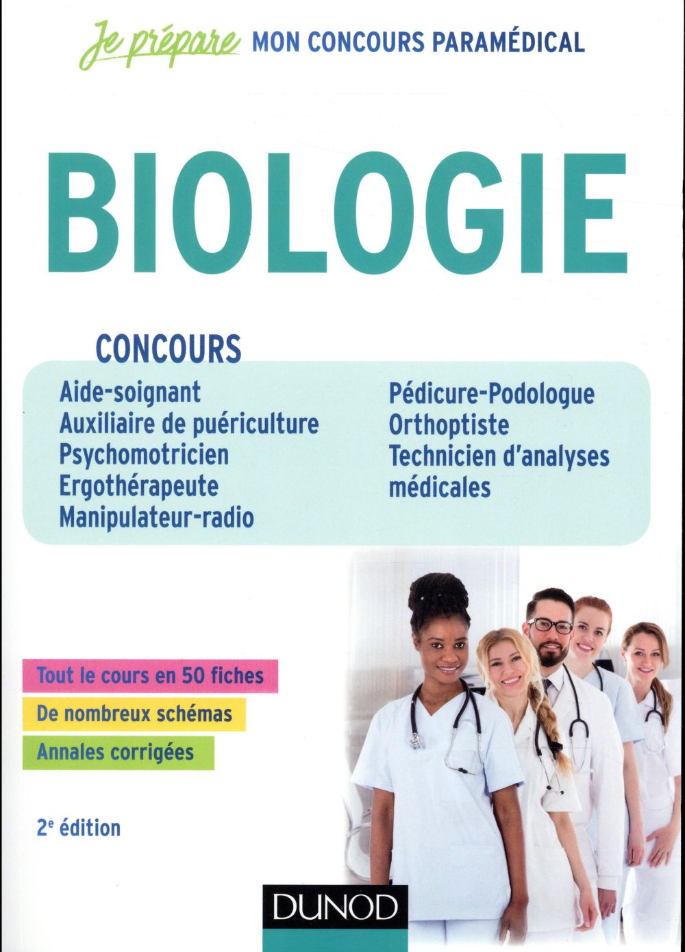 JE PREPARE - T01 - BIOLOGIE - CONCOURS PARAMEDICAL - 2ED. - TROGLIA PATRICK - DUNOD JE PREPARE - T01 - BIOLOGIE - CONCOURS PARAMEDICAL - 2ED. - TROGLIA PATRICK - DUNOD