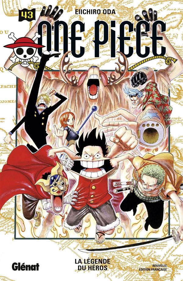 ONE PIECE - EDITION ORIGINALE - TOME 43 - LA LEGENDE DU HEROS - ODA EIICHIRO - Glénat ONE PIECE - EDITION ORIGINALE - TOME 43 - LA LEGENDE DU HEROS - ODA EIICHIRO - Glénat