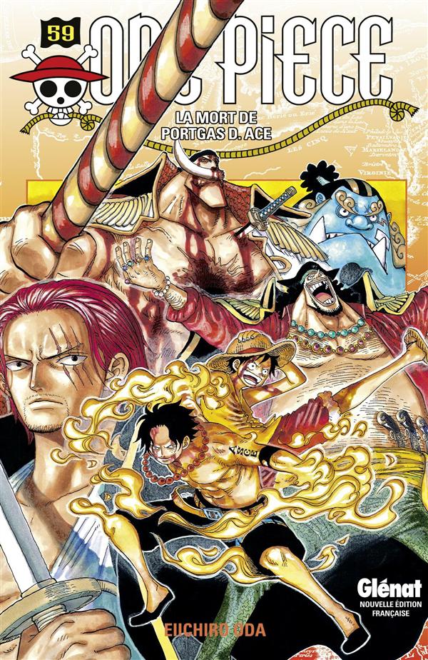 ONE PIECE - EDITION ORIGINALE - TOME 59 - LA MORT DE PORTGAS D. ACE - ODA EIICHIRO - Glénat ONE PIECE - EDITION ORIGINALE - TOME 59 - LA MORT DE PORTGAS D. ACE - ODA EIICHIRO - Glénat