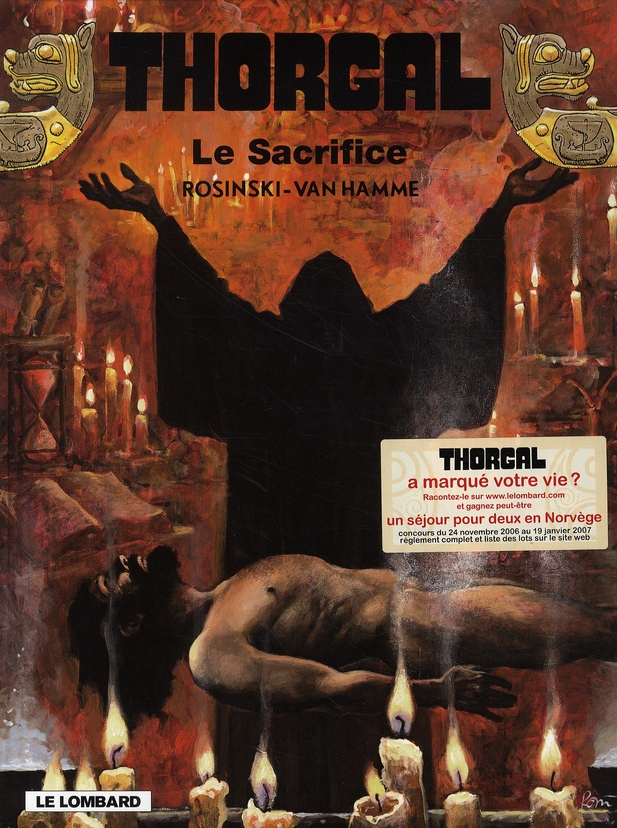 THORGAL - TOME 29 - LE SACRIFICE - VAN HAMME JEAN - LOMBARD