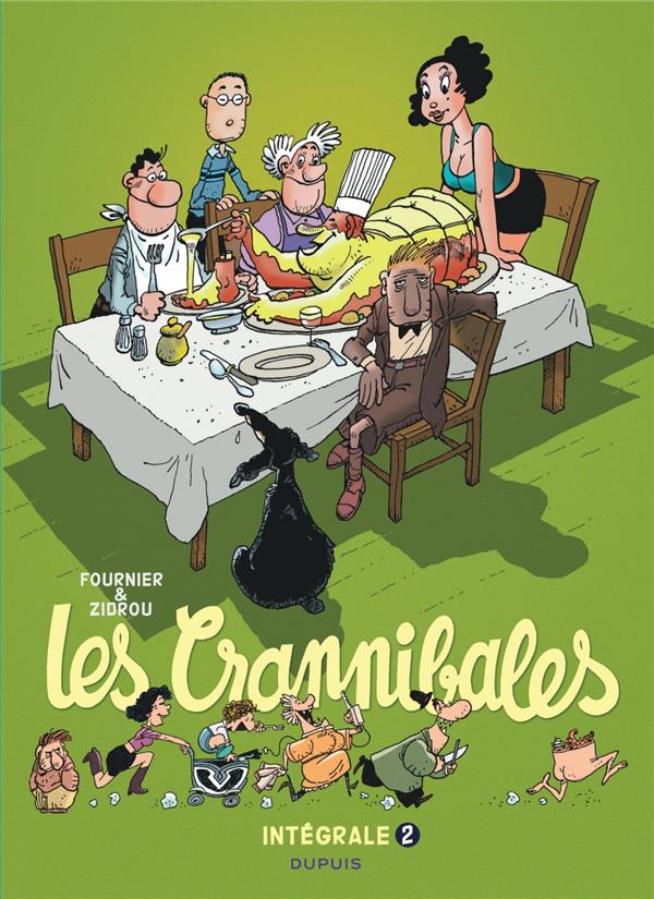 LES CRANNIBALES - L'INTEGRALE - TOME 2 - LES CRANNIBALES (INTEGRALE) 2000 - 2005 - FOURNIER/ZIDROU - DUPUIS