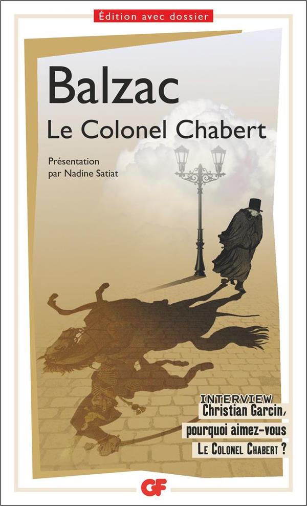 LE COLONEL CHABERT - BALZAC HONORE DE - FLAMMARION