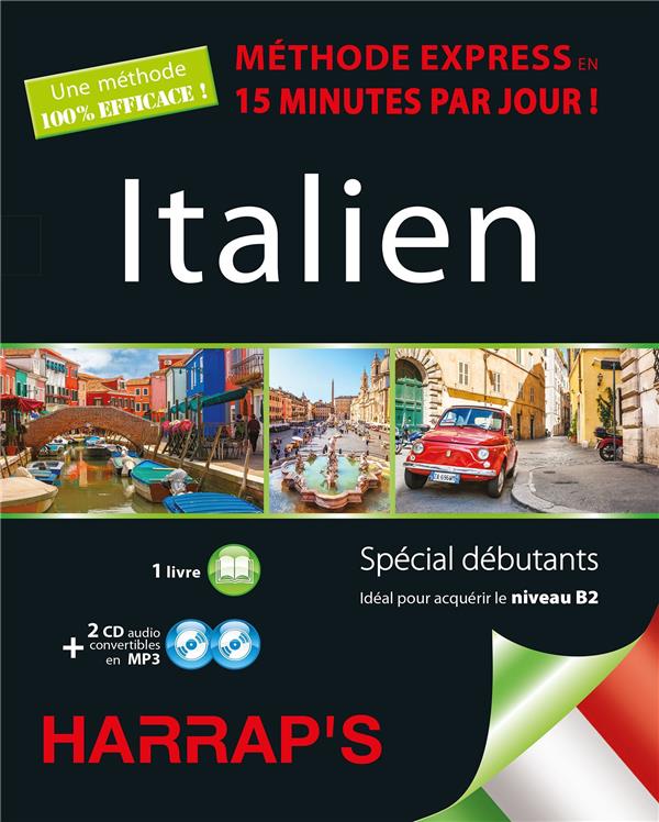 HARRAP-S METHODE EXPRESS ITALIEN 2CD+LIVRE - BOWLES/COGGLE - LAROUSSE