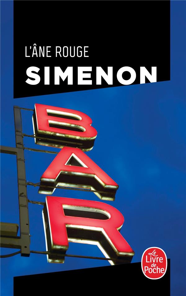 L-ANE ROUGE - SIMENON GEORGES - LGF/Livre de Poche