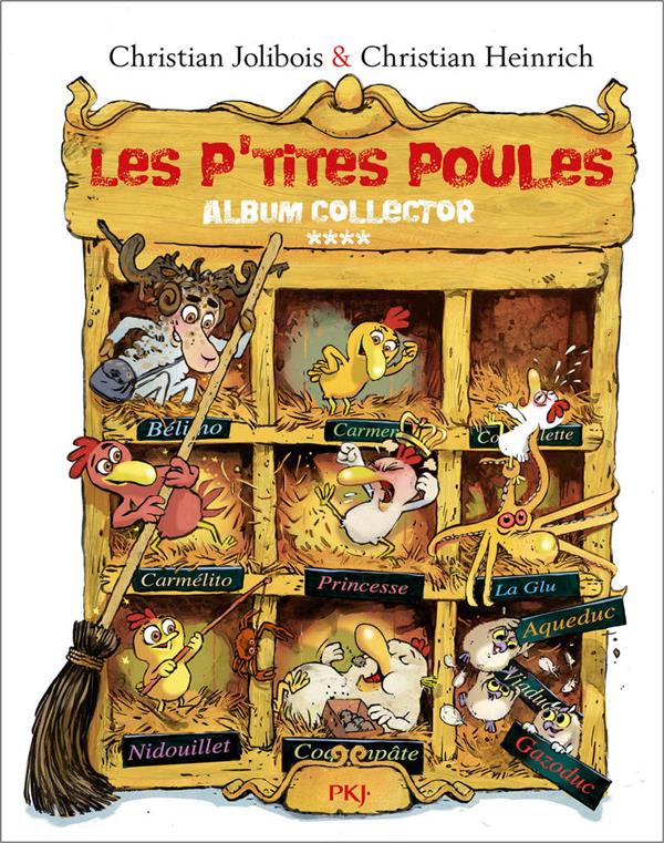 LES P'TITES POULES : INTEGRALE VOL.4 : TOMES 13 A 16 - JOLIBOIS/HEINRICH - POCKET