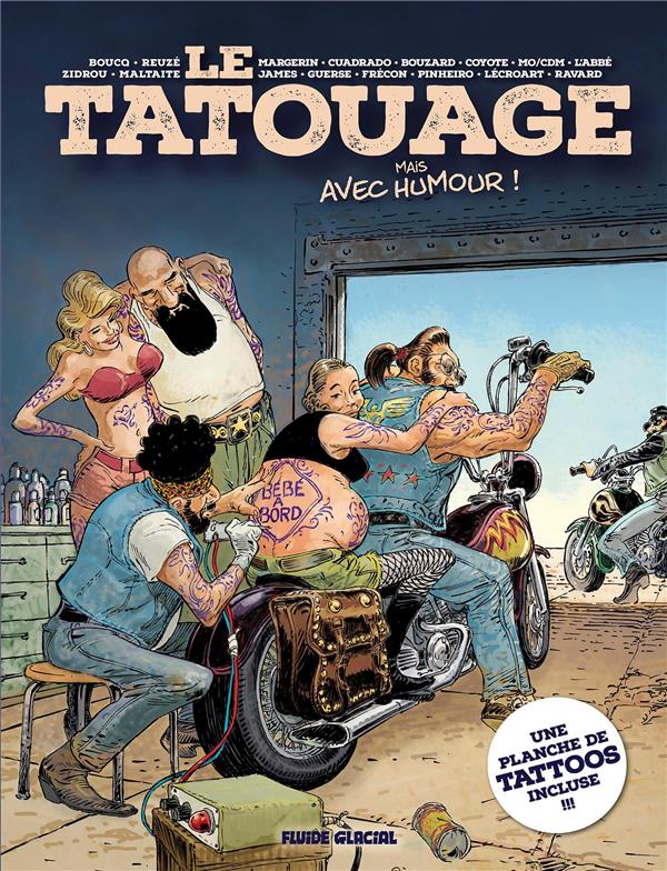LE TATOUAGE MAIS AVEC HUMOUR - COLLECTIF - FLUIDE GLACIAL