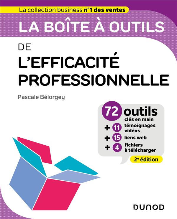LA BOITE A OUTILS : DE L'EFFICACITE PROFESSIONNELLE (2E EDITION) - BELORGEY PASCALE - DUNOD