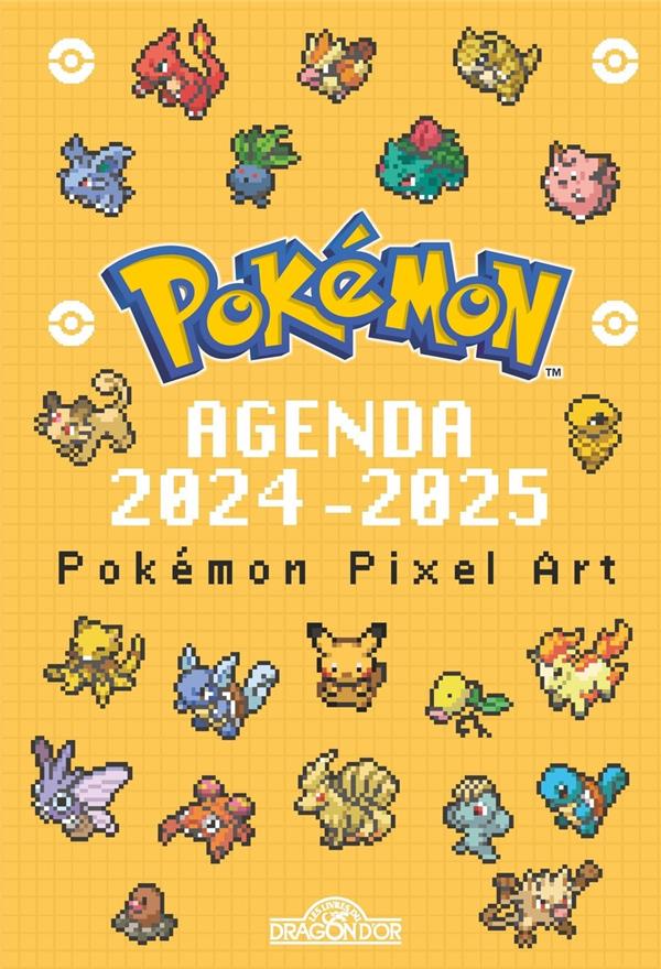 AGENDA POKEMON PIXELS (EDITION 2024/2025) - THE POKEMON COMPANY - NC AGENDA POKEMON PIXELS (EDITION 2024/2025) - THE POKEMON COMPANY - NC