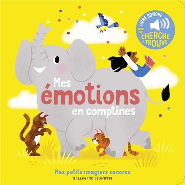MES EMOTIONS EN COMPTINES - MICHAUD - GALLIMARD