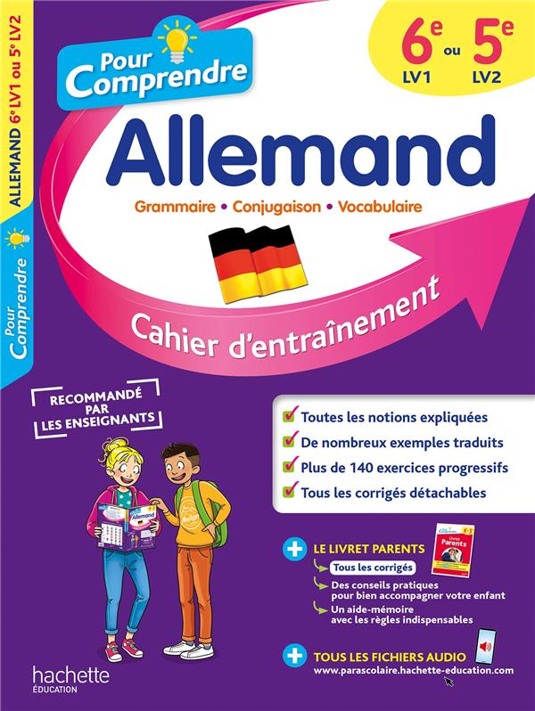 POUR COMPRENDRE : ALLEMAND  -  6E LV1 OU 5E LV2 - DESPAS M-C. - HACHETTE