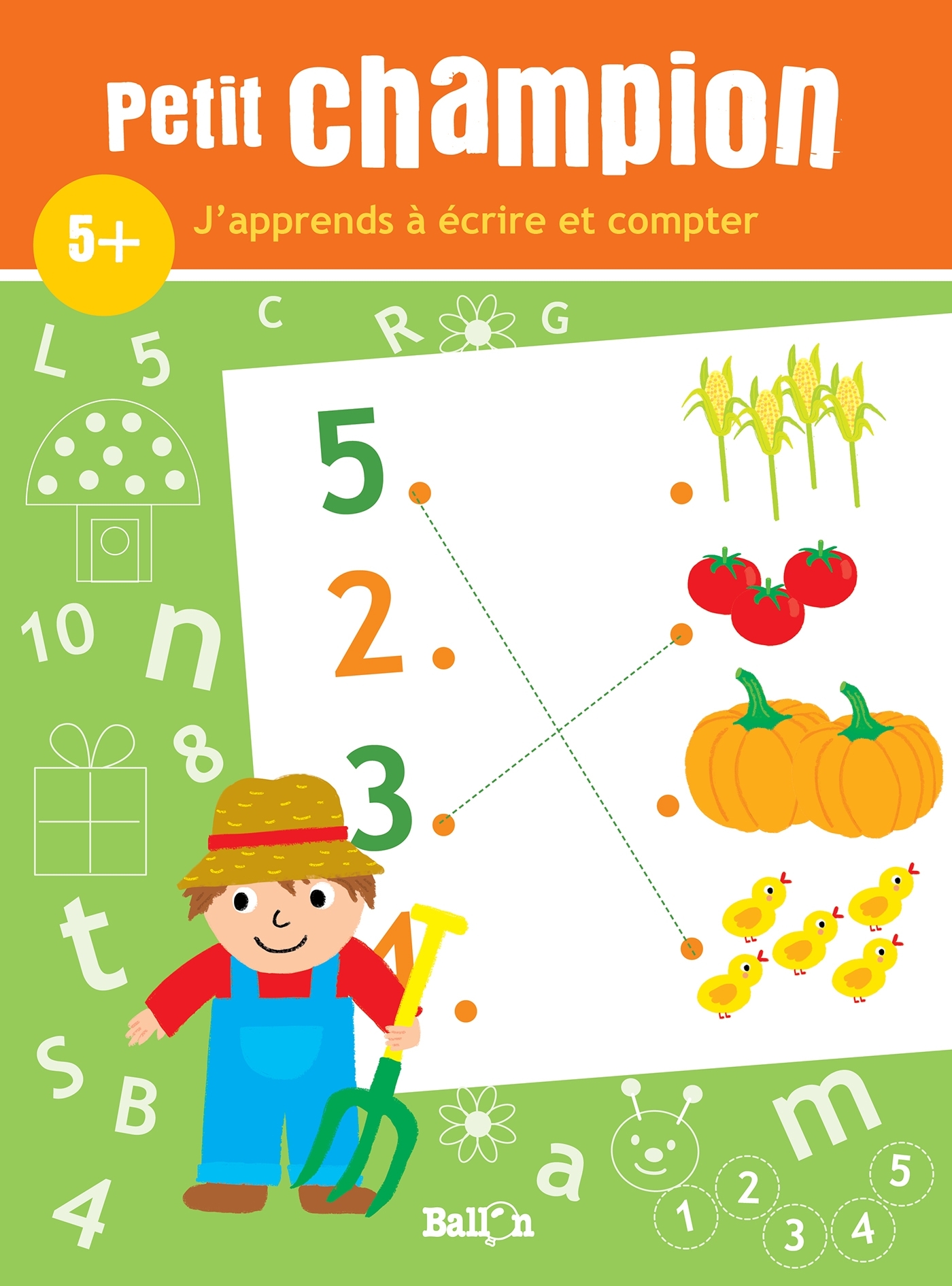 J'apprends à écrire et à compter 5+ - XXX - BALLON