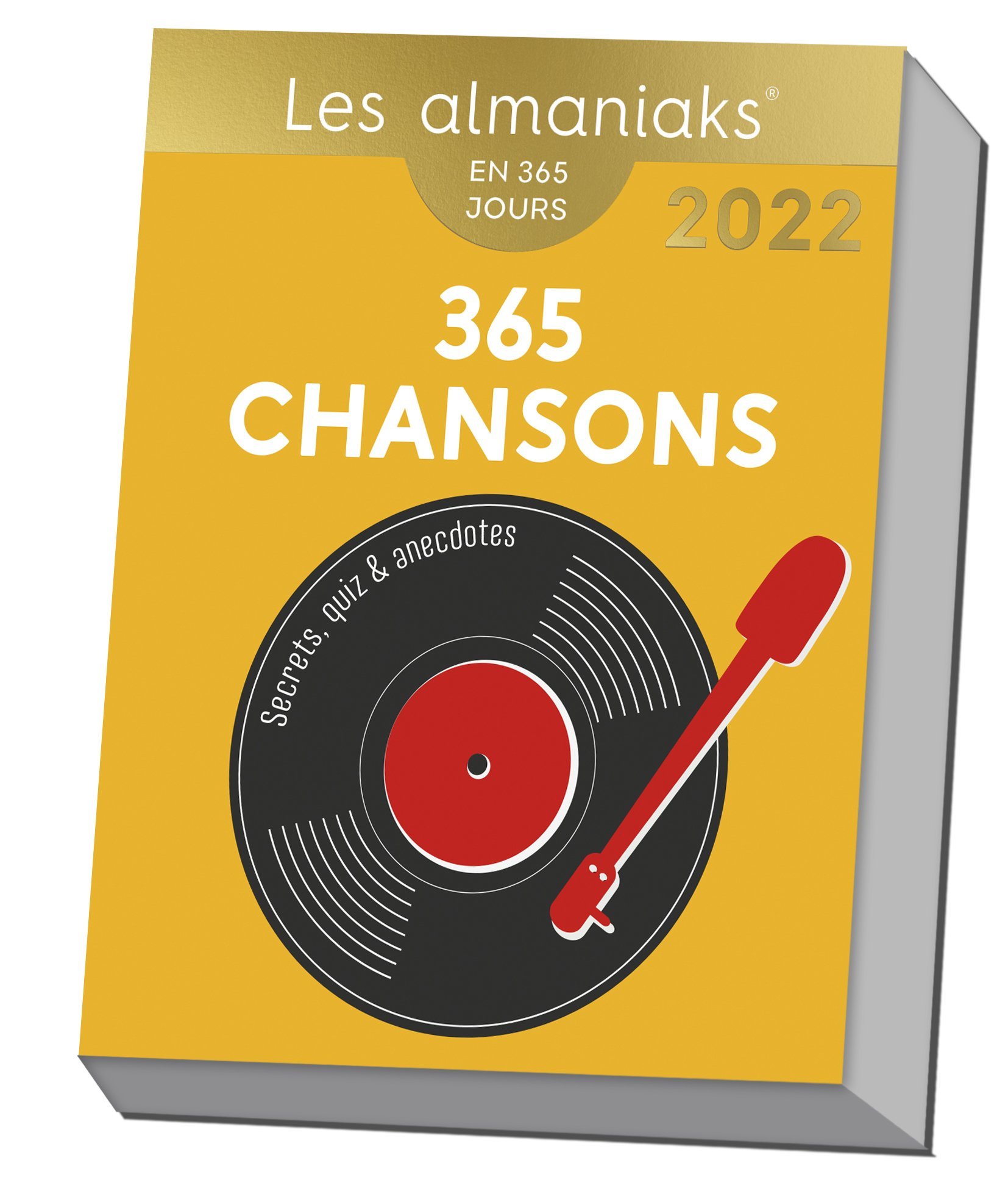 Calendrier Almaniak 365 chansons : secrets, quiz & anecdotes 2022 - Caudal Yann, Masson Nicole - 365 PARIS Calendrier Almaniak 365 chansons : secrets, quiz & anecdotes 2022 - Caudal Yann, Masson Nicole - 365 PARIS