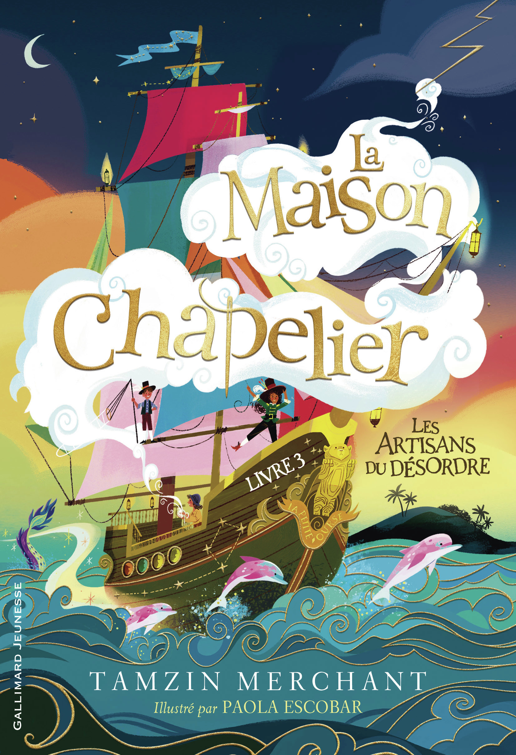 La maison Chapelier - TAMZIN MERCHANT , Merchant Tamzin, Escobar Paola, Leymarie Marie - GALLIMARD JEUNE