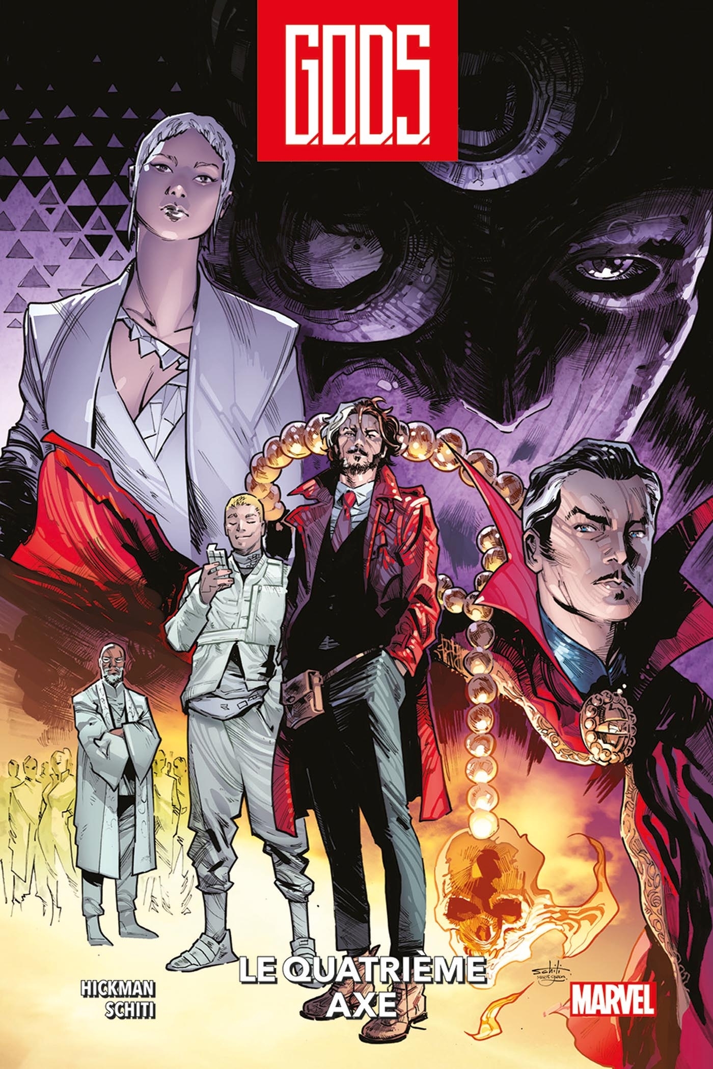 G.O.D.S. : Le Quatrième Axe - Jonathan Hickman, Valerio Schiti - PANINI