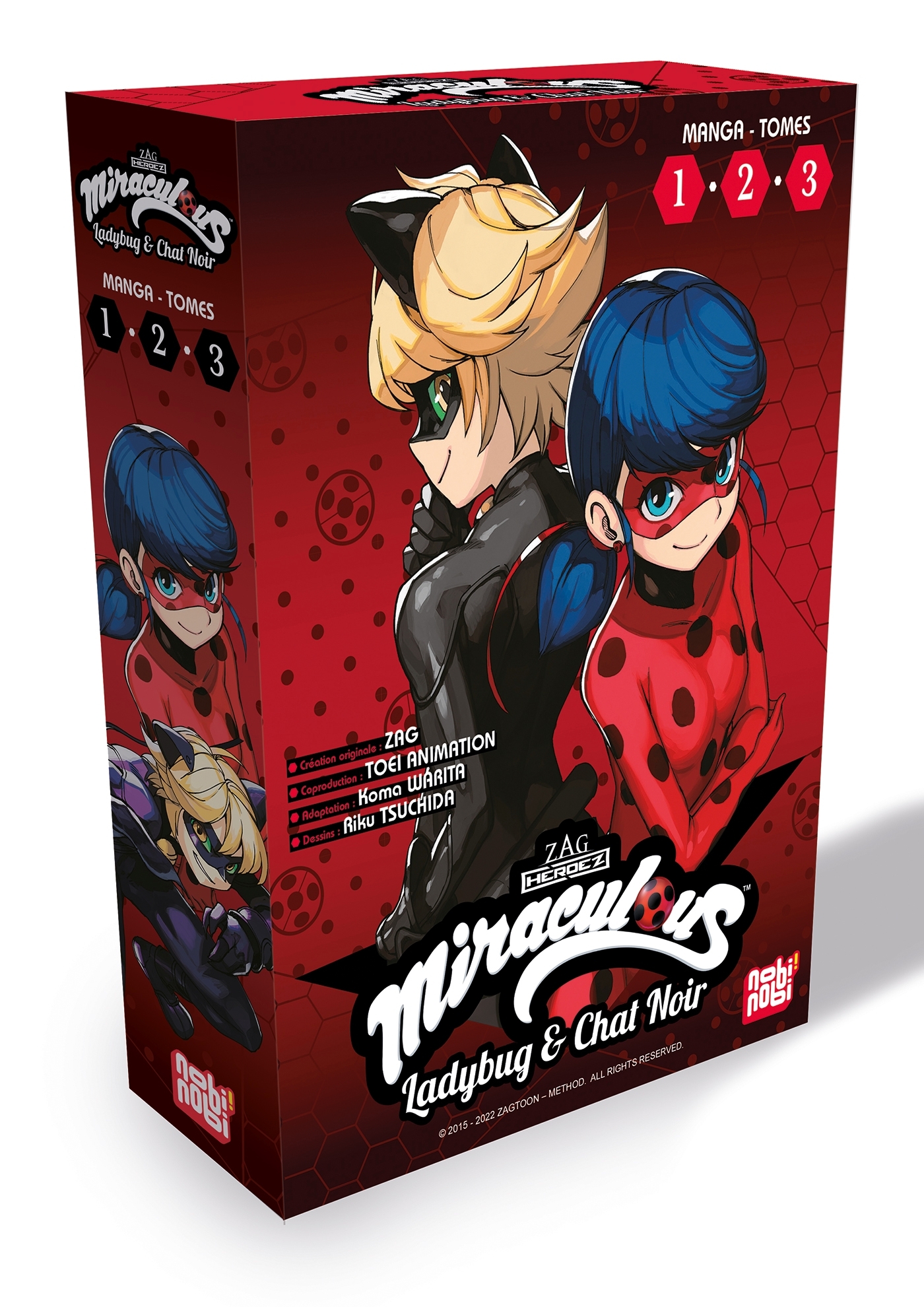 Coffret Miraculous T01 à T03 - - NOBI NOBI Coffret Miraculous T01 à T03 - - NOBI NOBI