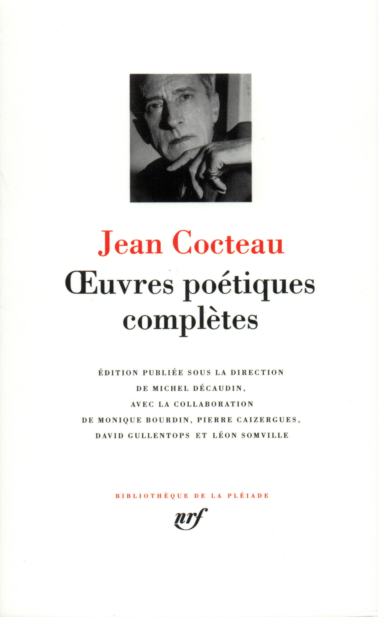 OEUVRES POETIQUES COMPLETES - COCTEAU JEAN - GALLIMARD OEUVRES POETIQUES COMPLETES - COCTEAU JEAN - GALLIMARD