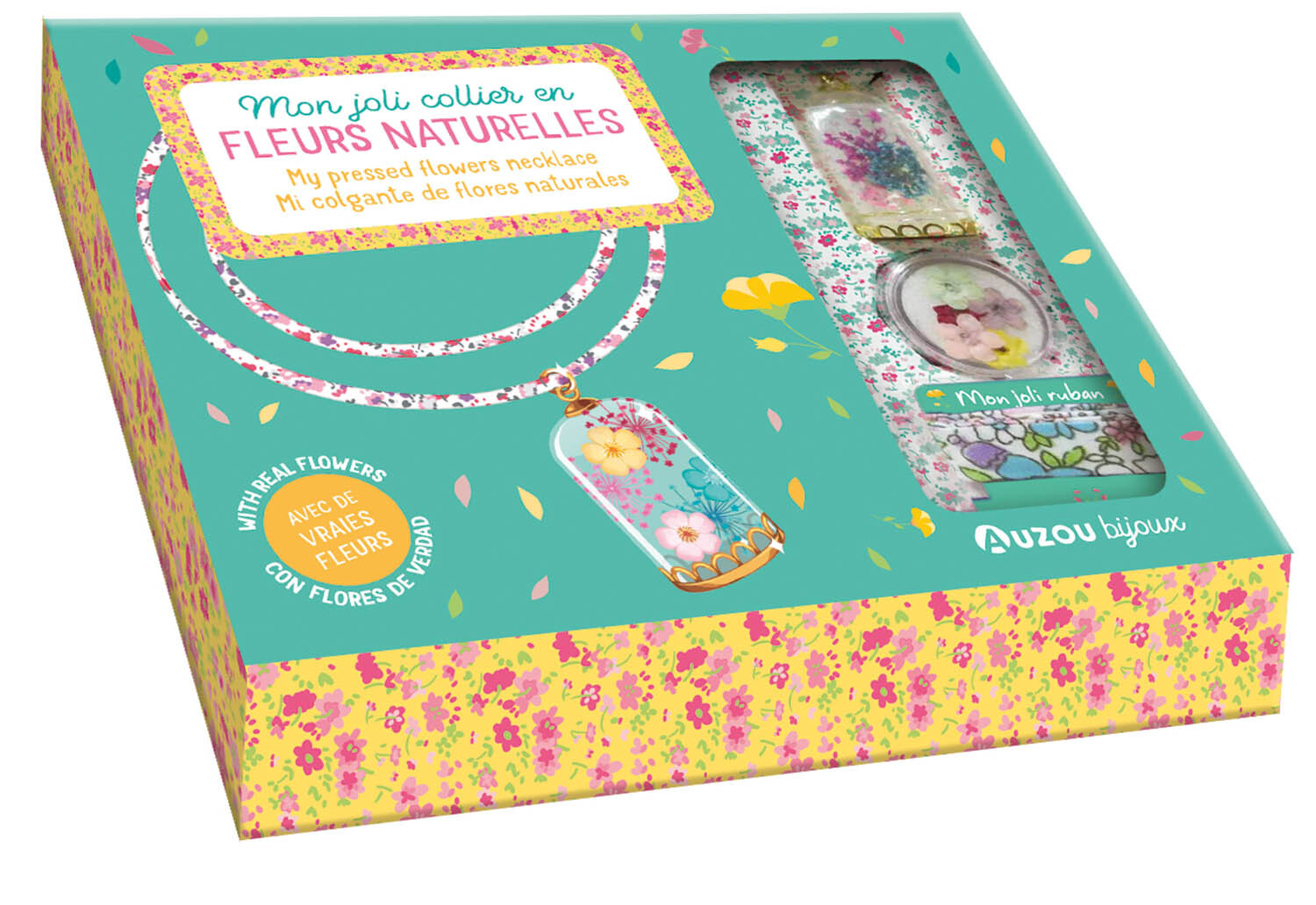 MON SUPERBE BIJOU - MON JOLI COLLIER EN FLEURS NATURELLES - SHIILIA - AUZOU MON SUPERBE BIJOU - MON JOLI COLLIER EN FLEURS NATURELLES - SHIILIA - AUZOU