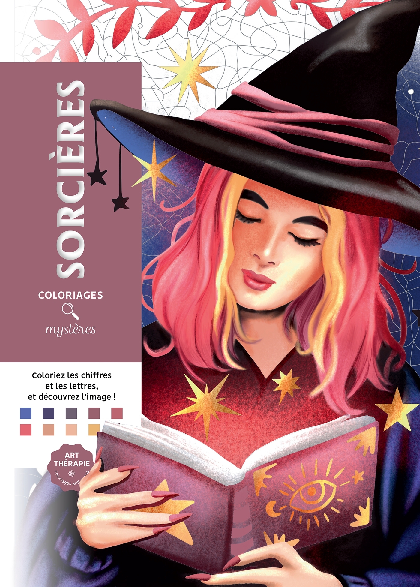 COLORIAGES MYSTÈRES - SORCIÈRES - FOURRIER SANDRINE - HACHETTE HEROES