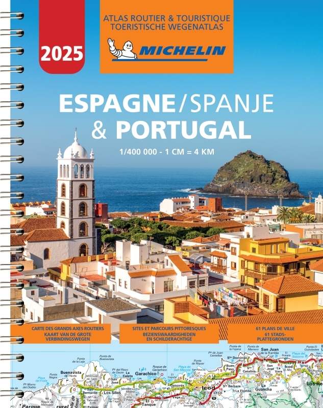 Atlas 2025 -Espagne & Portugal- Atlas Routier et Touristique -  - MICHELIN