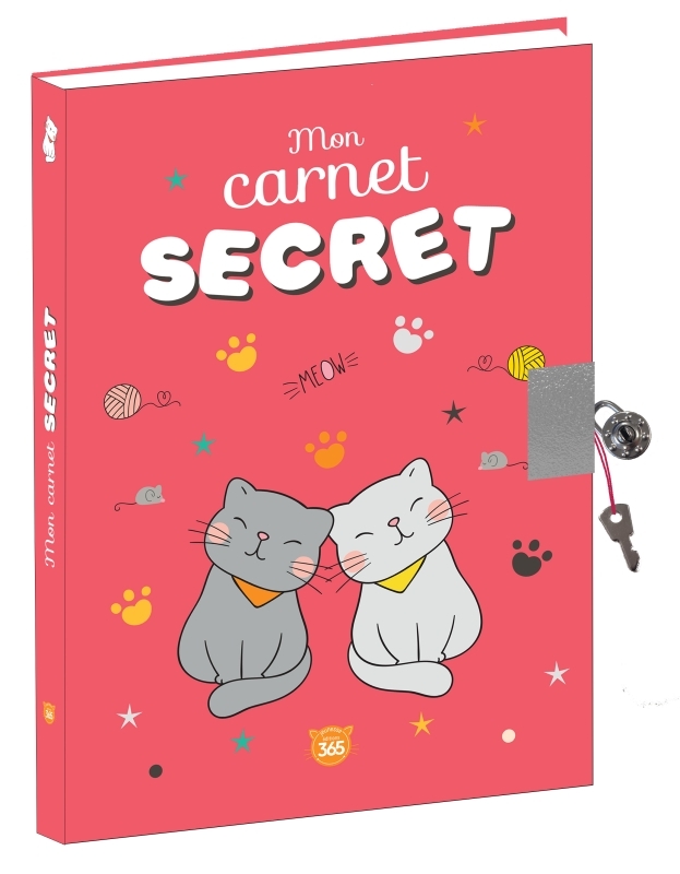 Mon carnet secret - Chat -  - 365 PARIS
