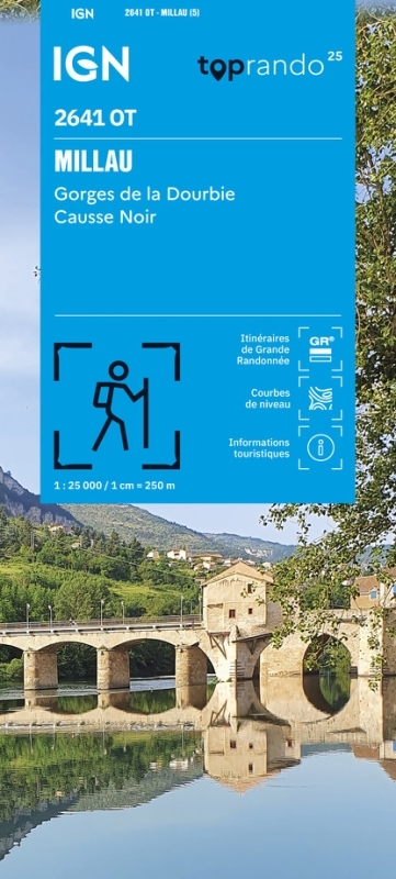 2641OT - Millau - Gorges De La Dourbie - Causse Noir -  - IGN