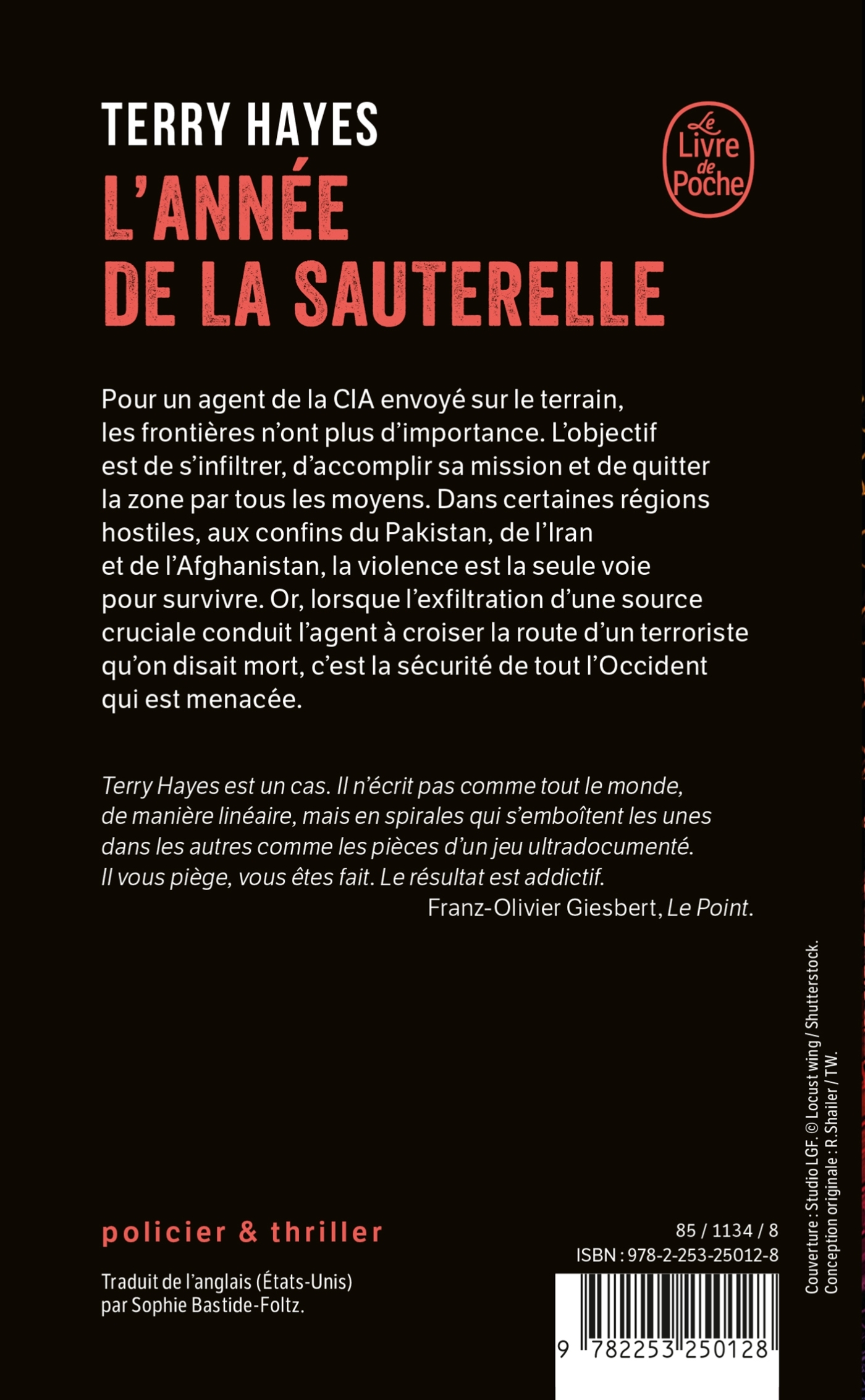 L'Année de la sauterelle - Terry Hayes - LGF