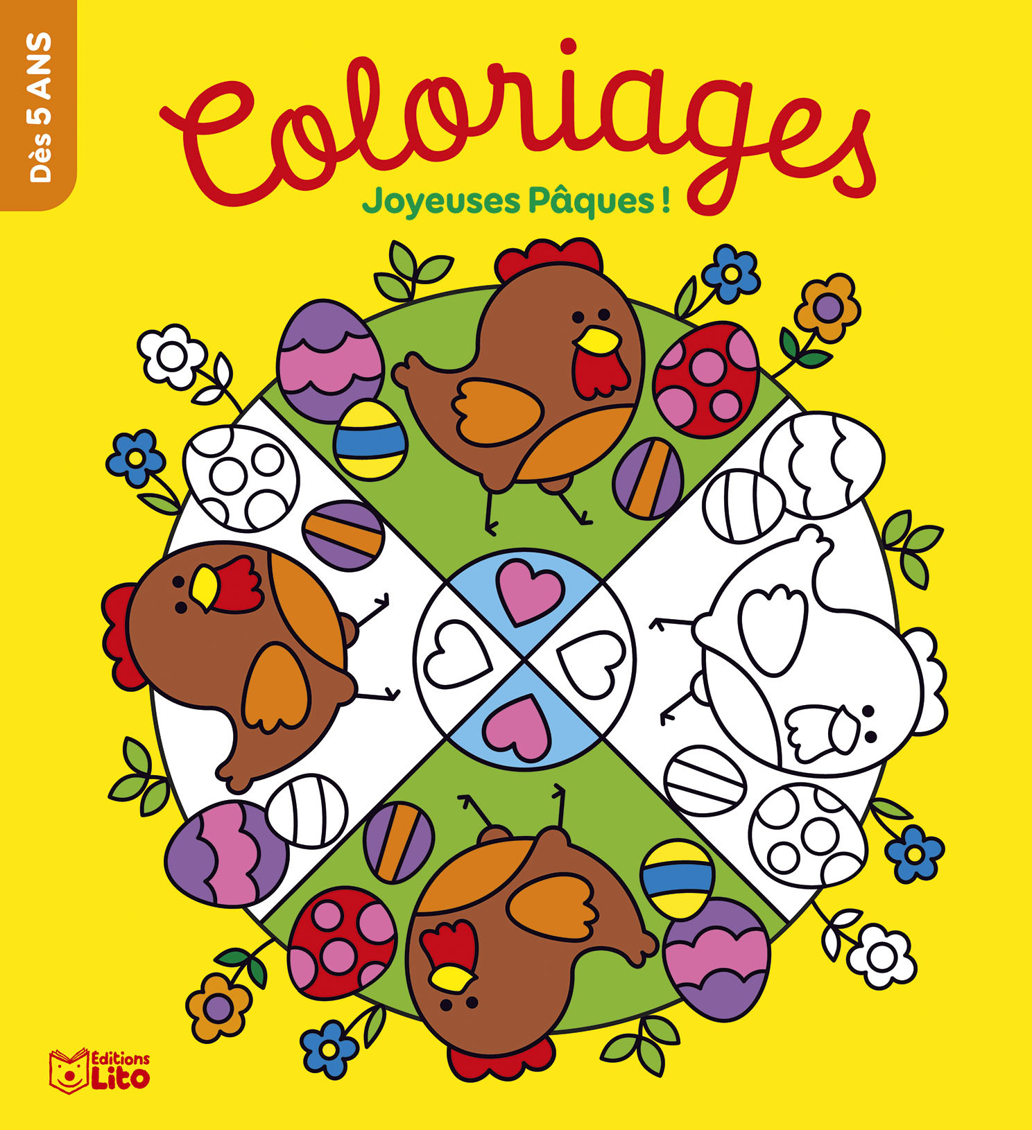 JOLIS MANDALAS PAQUES -  - LITO