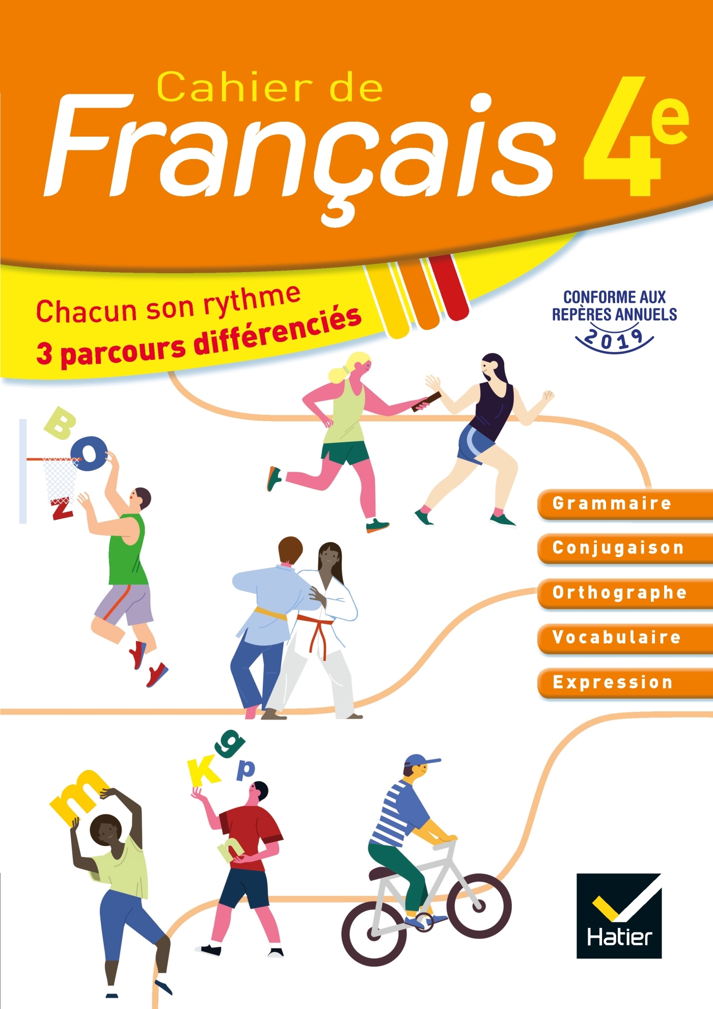 Cahier de Français 4e éd. 2020 - Cahier de l'élève - Annie Lomné - HATIER