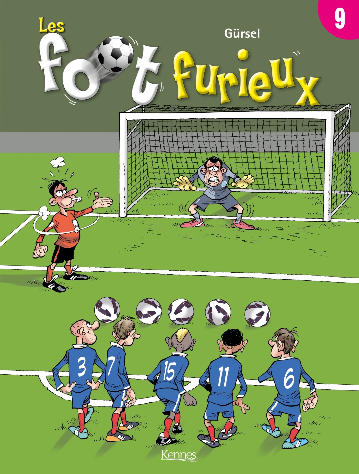 Les Foot furieux T09 -  GURSEL - LES 3 AS