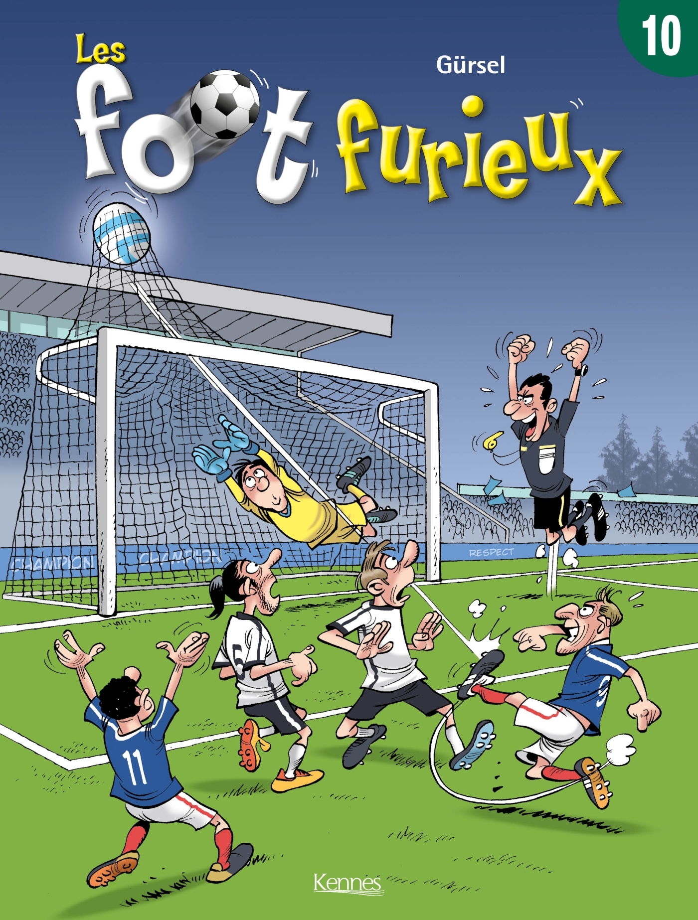 Les Foot furieux T10 -  GURSEL - LES 3 AS