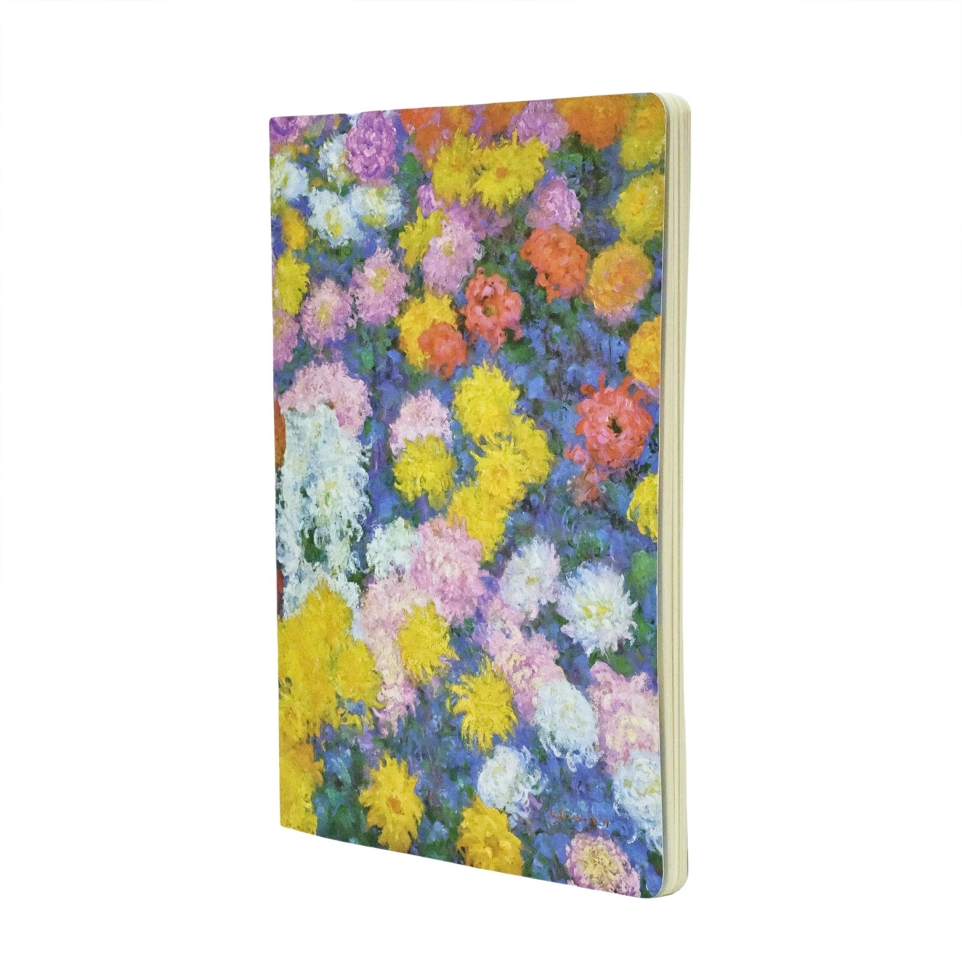 Cahiers Les Chrysanthemes de Monet  A4 N.L. 80pg. -  - PAPERBLANKS
