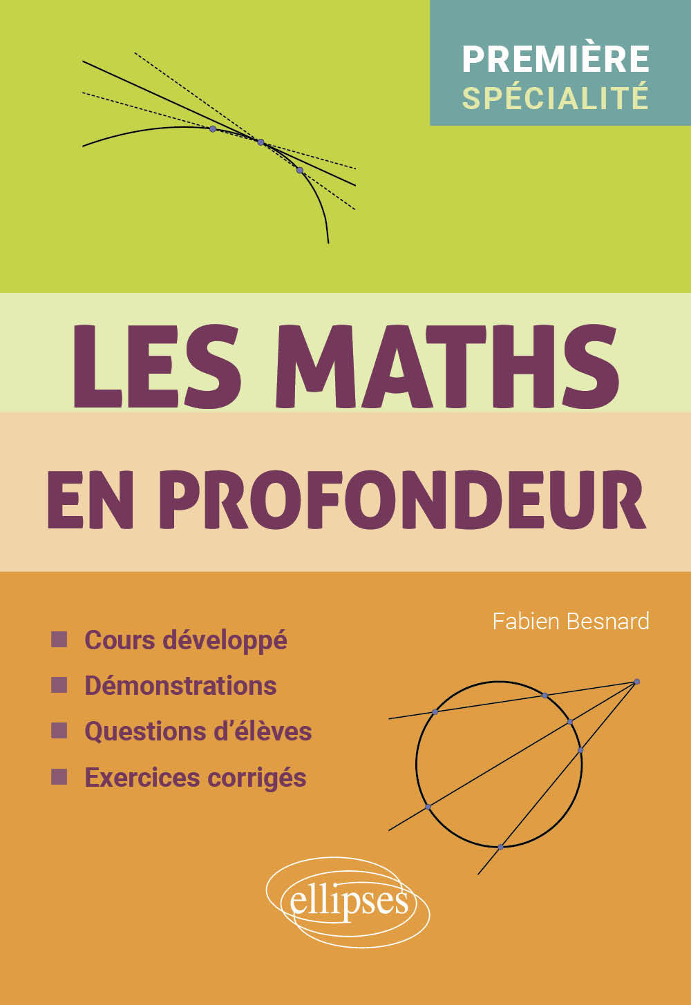 Les Maths en profondeur - Spé Première - Fabien Besnard - ELLIPSES