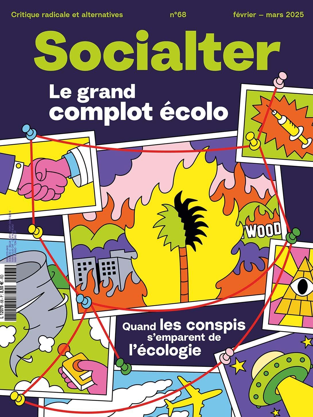 Socialter N°68 : Le grand complot écolo - Févier-Mars 2025 -  Socialter - SOCIALTER