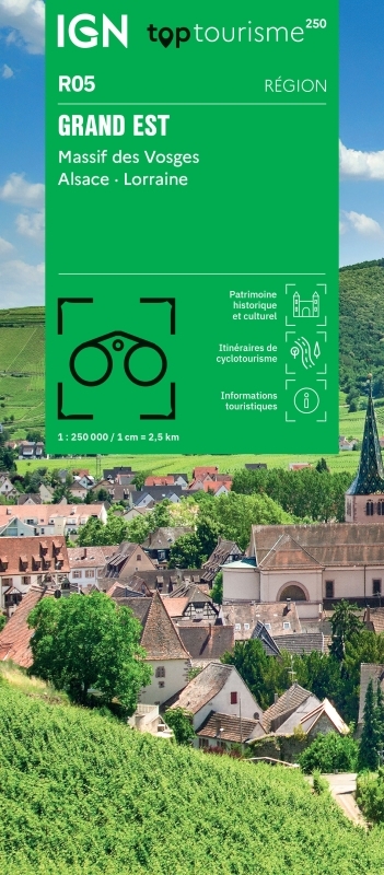 TOP250R05 - GRAND EST / Massif des Vosges / Alsace · Lorraine -  - IGN