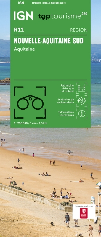 TOP250R11 - NOUVELLE AQUITAINE SUD AQUITAINE -  - IGN