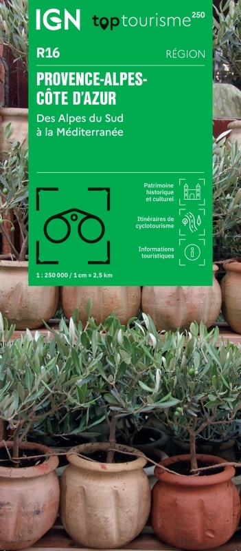 TOP250R16 - PROVENCE ALPES COTE D'AZUR / DES ALPES DU SUD A LA -  - IGN