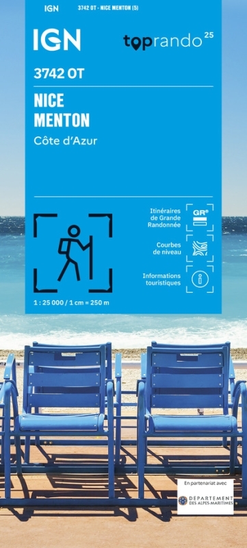 3742OT - NICE MENTON - CÔTE D'AZUR -  - IGN