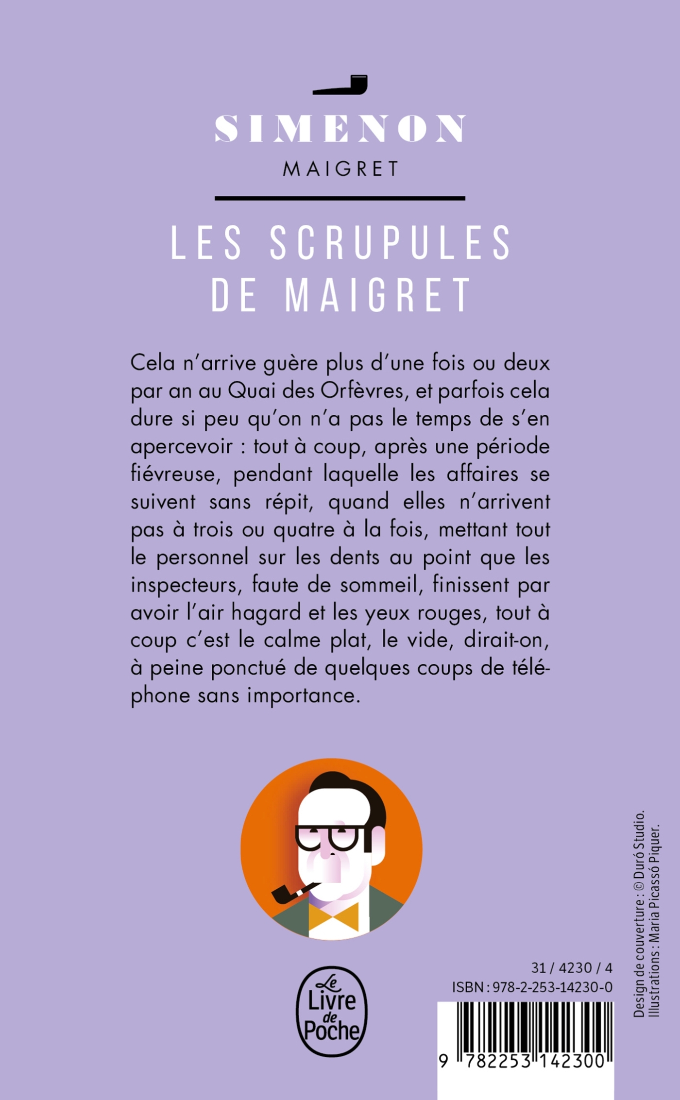 Les Scrupules de Maigret - Georges Simenon, Georges Simenon - LGF