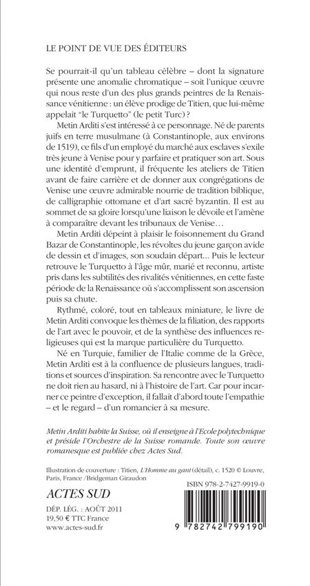 Le Turquetto - Metin Arditi, Metin Arditi - ACTES SUD
