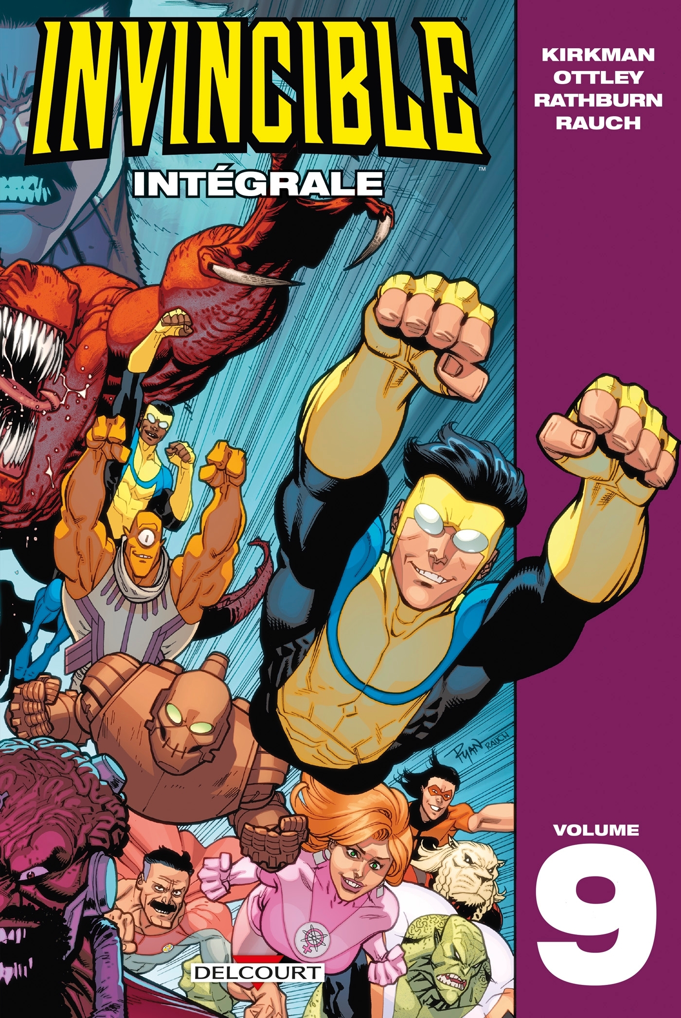 Invincible - Intégrale T09 - Robert Kirkman, Ryan Ottley, Fco Plascencia - DELCOURT