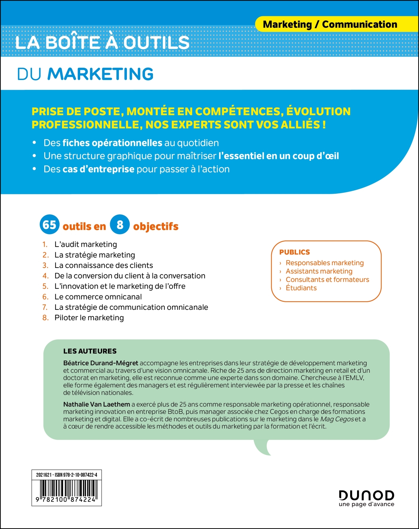 La boîte à outils du Marketing - 5e éd. - Béatrice Durand-Mégret, Nathalie Van Laethem - DUNOD