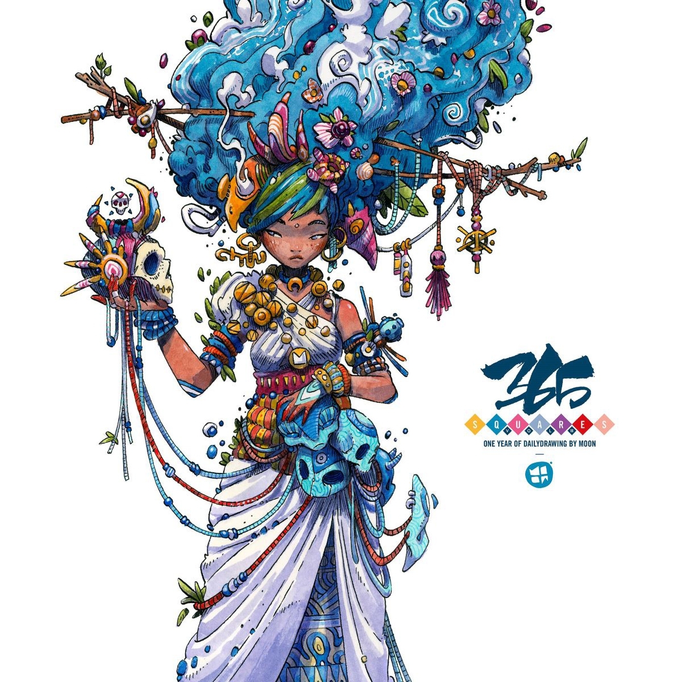 365 Squares Vol.3 -  Moon - CAURETTE