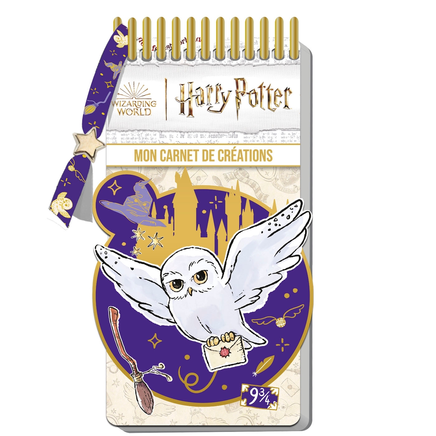 Harry Potter - Mon carnet de créations Hedwige -  PLAYBAC EDITIONS - PLAY BAC