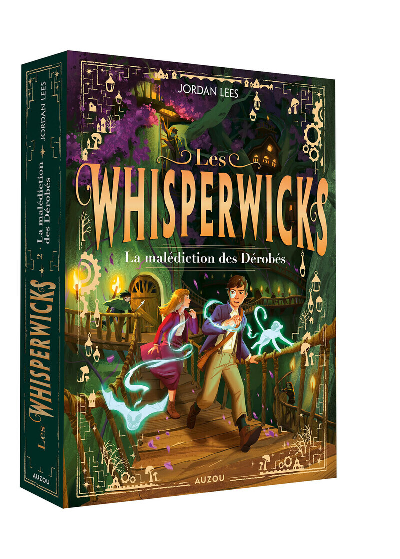 Les Whisperwicks - Tome 02 La malédiction des Dérobés - Jordan LEES, Maike Plenzke, Juliette Lê - AUZOU