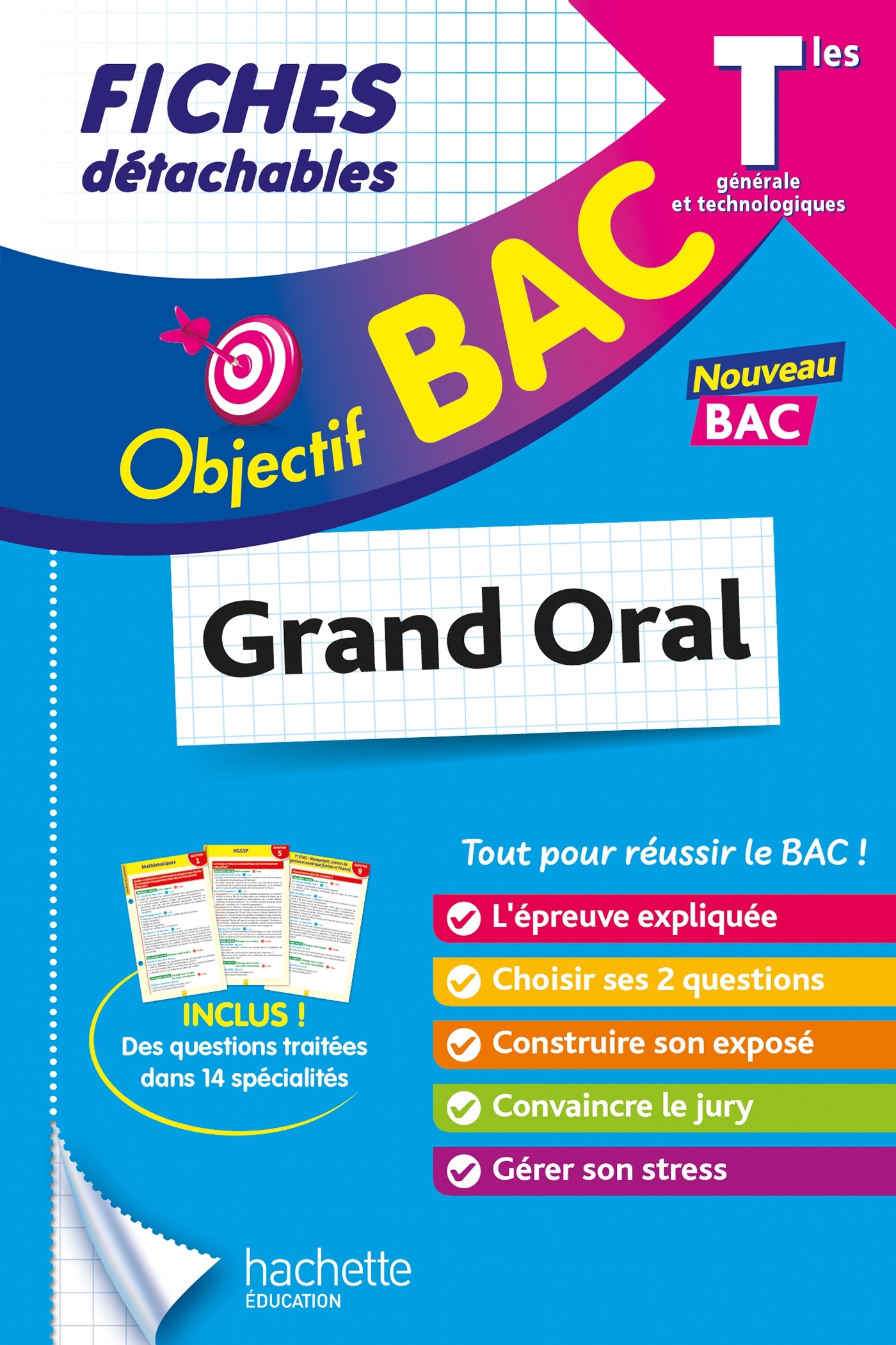Objectif BAC Fiches - Le grand oral du bac Tle - Isabelle Lisle, Sylvie Beauthier - HACHETTE EDUC
