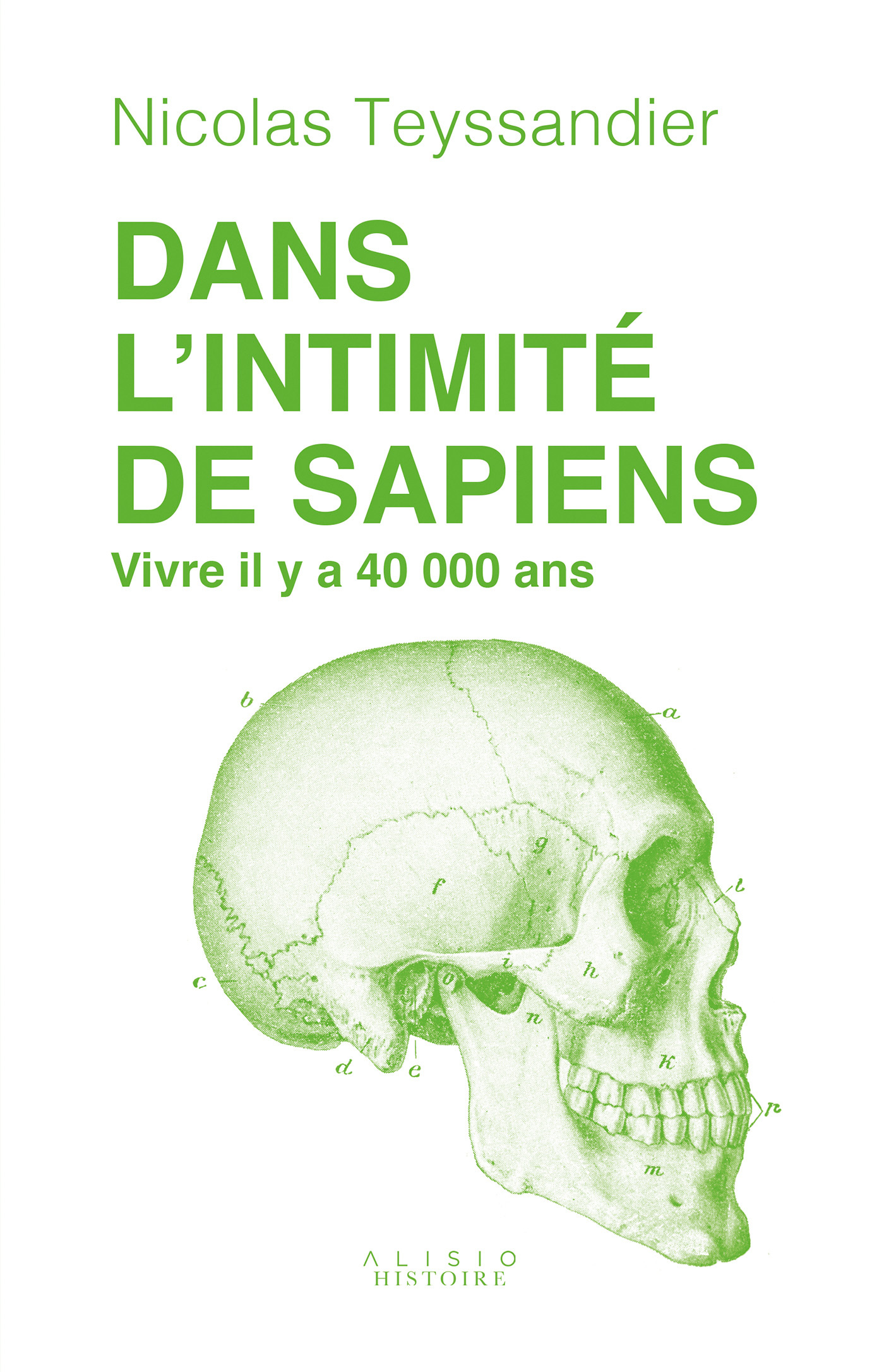 Dans l'intimité de Sapiens - Nicolas Teyssandier - ALISIO