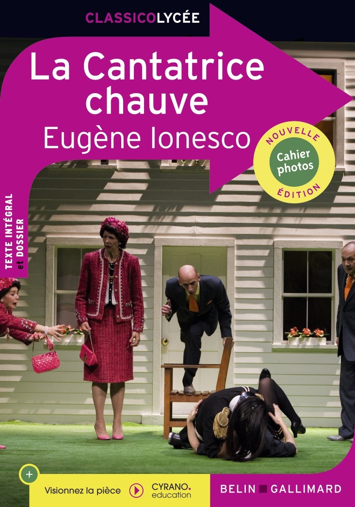La Cantatrice chauve - Marianne Hubac, Eugène Ionesco, Marianne Hubac, Eugène Ionesco - BELIN EDUCATION La Cantatrice chauve - Marianne Hubac, Eugène Ionesco, Marianne Hubac, Eugène Ionesco - BELIN EDUCATION