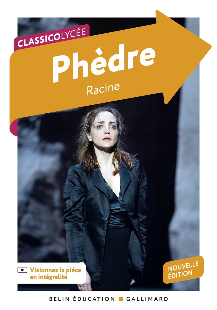 Phèdre - RACINE JEAN - BELIN EDUCATION